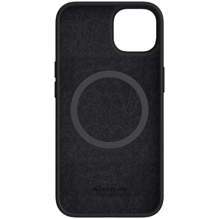 Bild 6, iPhone 13 Pro Max - NILLKIN MagSafe CamShield Silky Liquid Skal - Blå