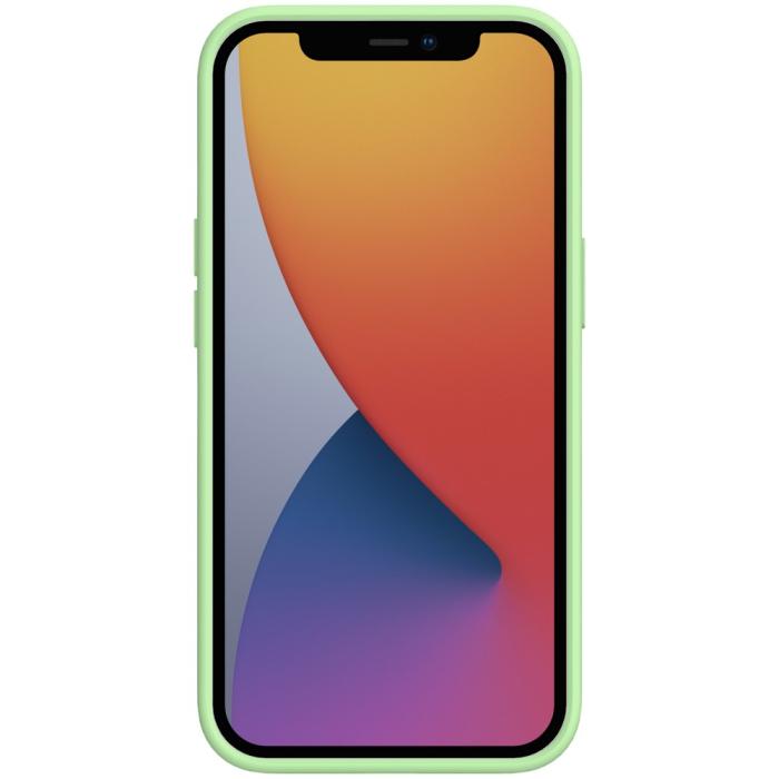 Bild 2, iPhone 13 Pro Max - NILLKIN CamShield Silky Liquid Skal - Grön