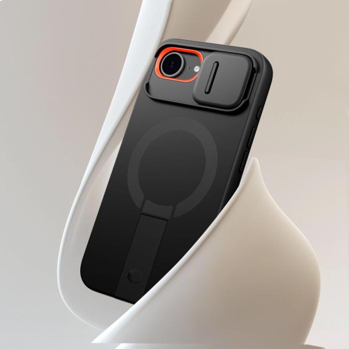 Bild 6, Tech-Protect iPhone 17e / 16e Skal MagSafe Kevlar Aura Svart