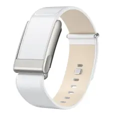 Whoop MG Klockarmband &Auml;kta L&auml;der Vit