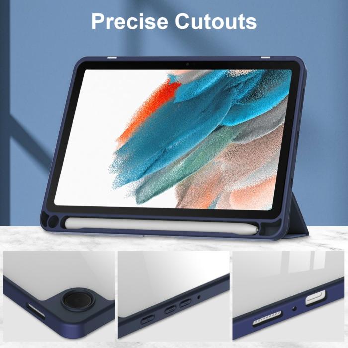 Bild 2, Samsung Galaxy Tab A9 Fodral Hybrid Pennhållare Blå