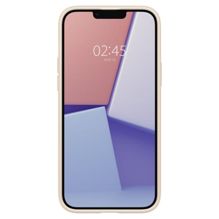 Bild 3, Spigen iPhone 15 Plus / 14 Plus Skal Thin Fit Sand Beige