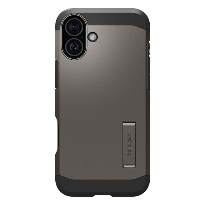 Bild 3, Spigen iPhone 16 Skal MagSafe Mag Tough Armor Gunmetal