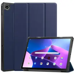 Lenovo Tab M10 Plus Gen 3 Fodral Tri-Fold Mörk Blå