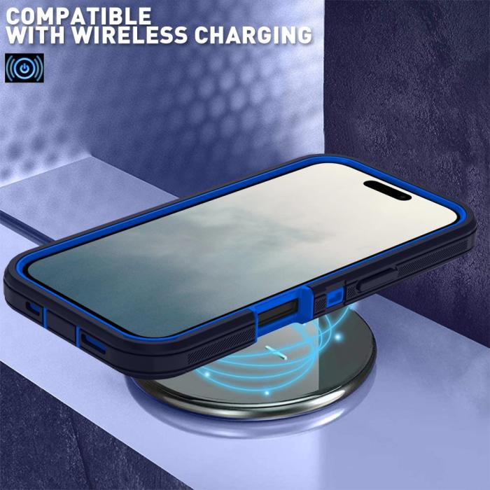Bild 5, iPhone 16 Plus Skal Xtreme Shockproof Hybrid Blå