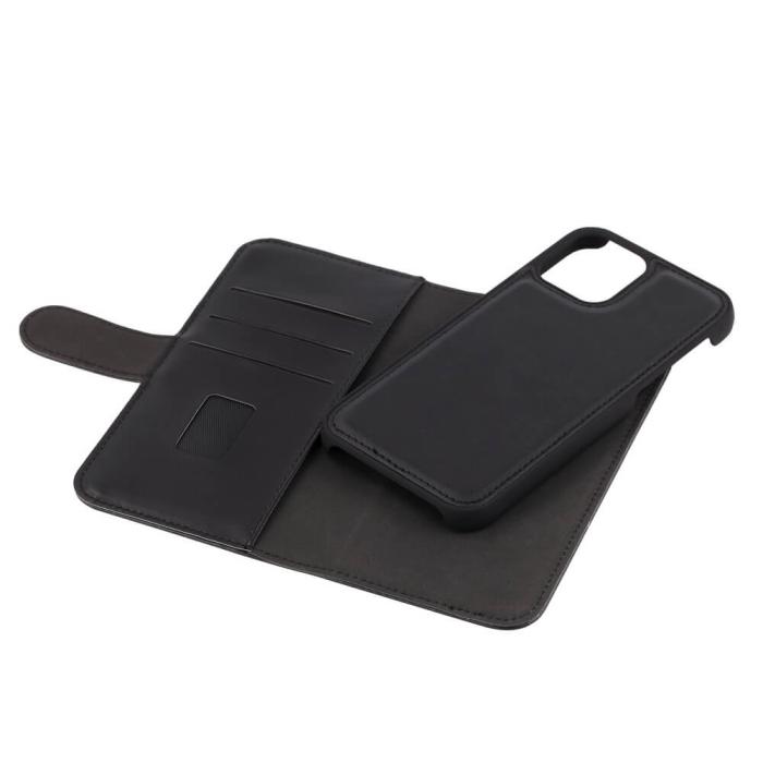 Bild 4, GEAR iPhone 12 / 12 Pro 2in1 Magnet Fodral / Skal Svart