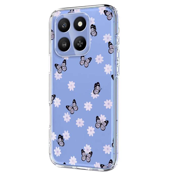 Bild 2, Honor 400 Smart Skal Med Tryck Fjärilar / Blommor