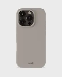 holdit iPhone 16 Pro Max Mobilskal Silikon Taupe