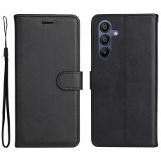 Samsung Galaxy A16 Fodral L&auml;der Svart