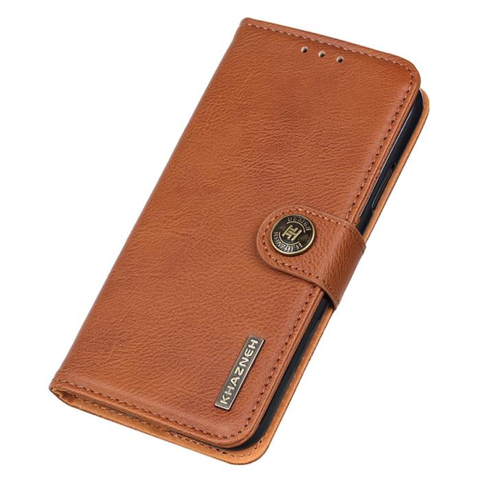 Bild 5, KHAZNEH Sony Xperia 10 VI Läder Fodral Brun