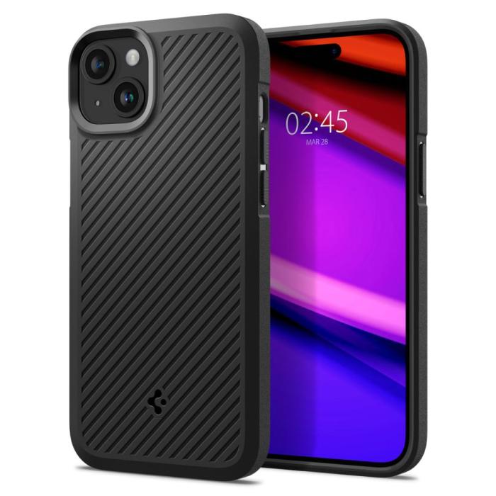 Bild 1, Spigen iPhone 15 Plus Skal Core Armor Matt Svart
