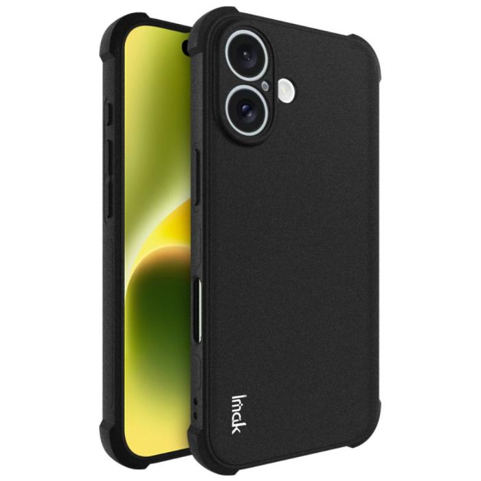 Bild 1, IMAK iPhone 16 Skal TPU Shockproof Svart
