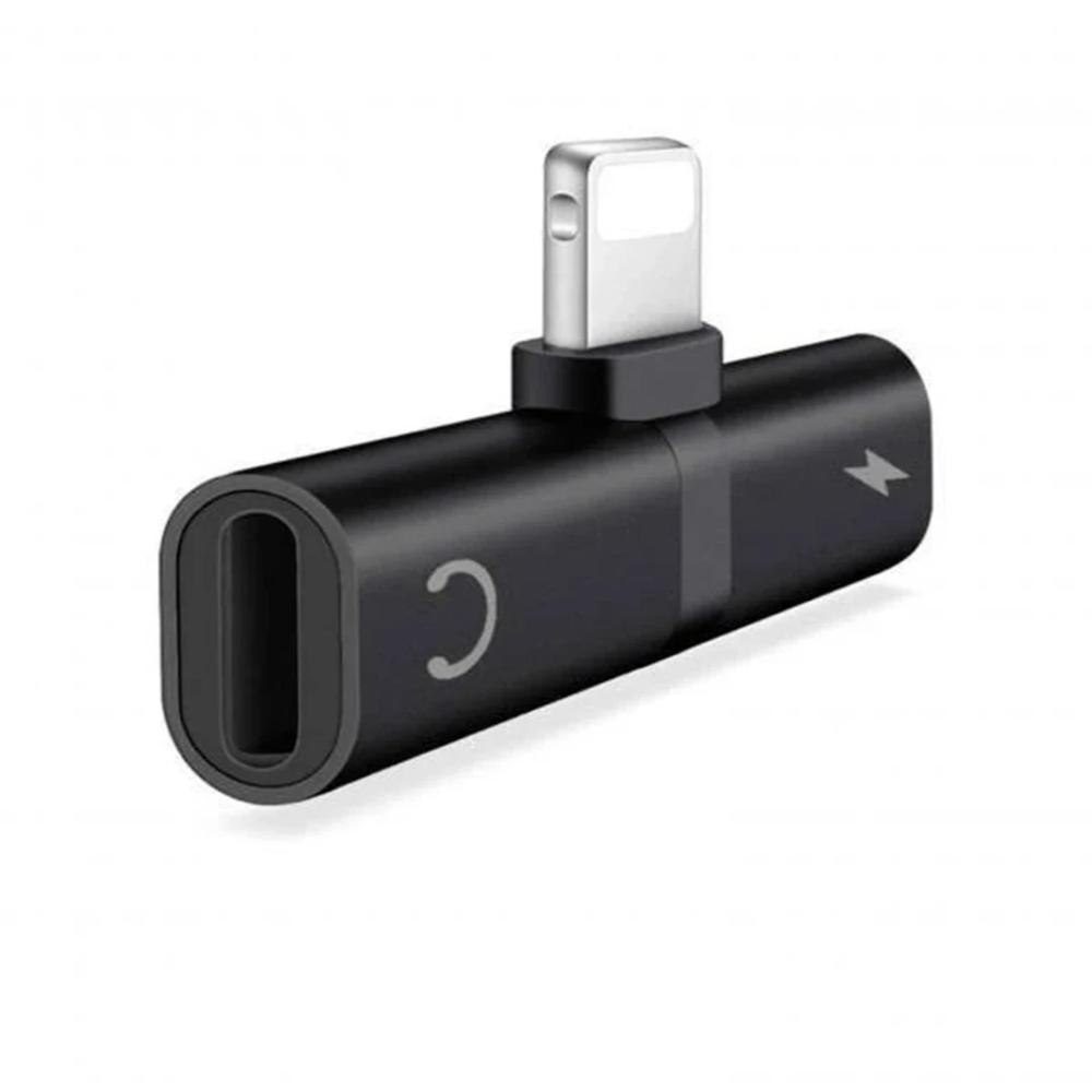 Lightning Splitter x2 Lightning Port - Svart