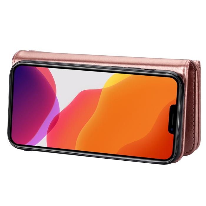 Bild 5, iPhone 13 Pro Max - 9-Korts 2in1 Magnet Fodral / Skal - Roséguld