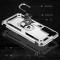 Samsung Galaxy S22 Skal Ring Armor Hybrid Silver