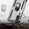 Samsung Galaxy S22 Skal Ring Armor Hybrid Silver