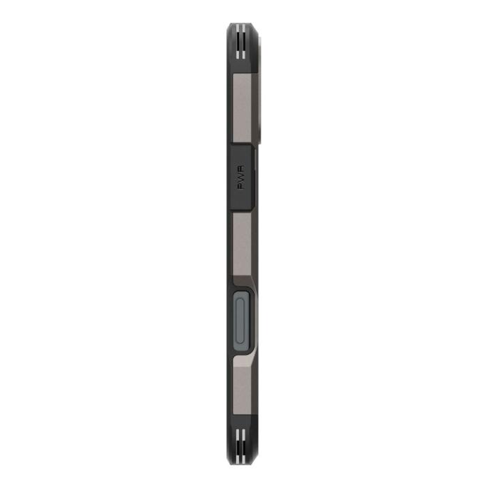 Bild 6, Spigen iPhone 16 Skal MagSafe Mag Tough Armor Gunmetal