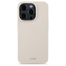 holdit iPhone 14 Pro Mobilskal Slim Light Beige