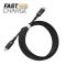 OtterBox Standard 3m PD USB-C - USB-C Kabel Svart