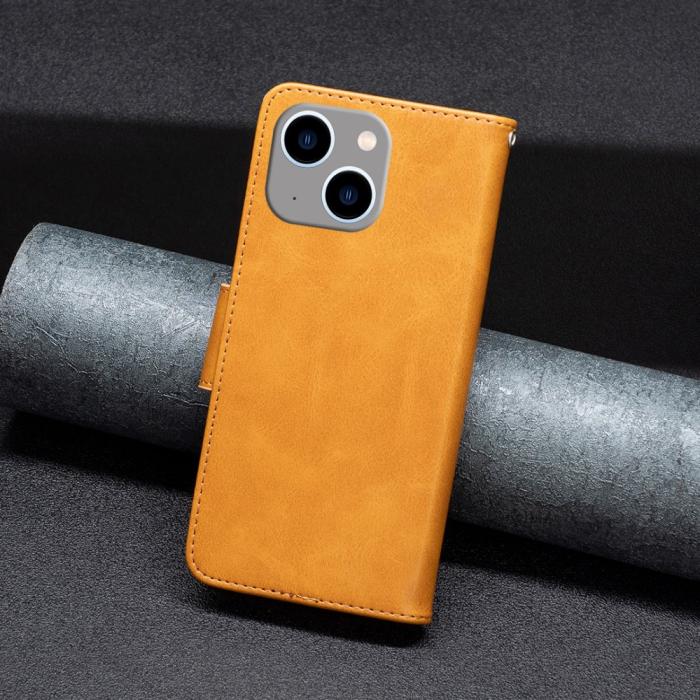 Bild 5, iPhone 15 Plus Fodral Shark Solid Läder Brun