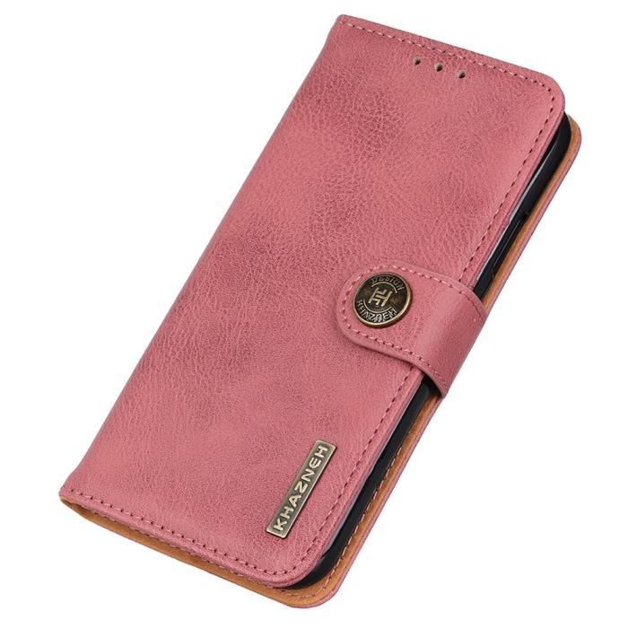 Bild 5, KHAZNEH Sony Xperia 10 VI Läder Fodral Rosa