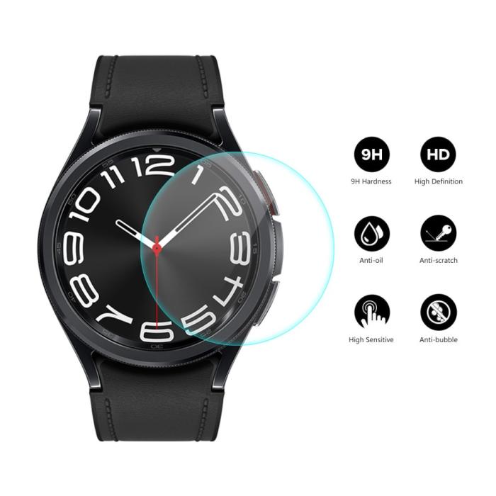 Bild 2, ENKAY Galaxy Watch 6 Classic 43 mm 2-PACK Skärmskydd