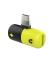 Lightning Splitter x2 Lightning Port - Svart/Gul