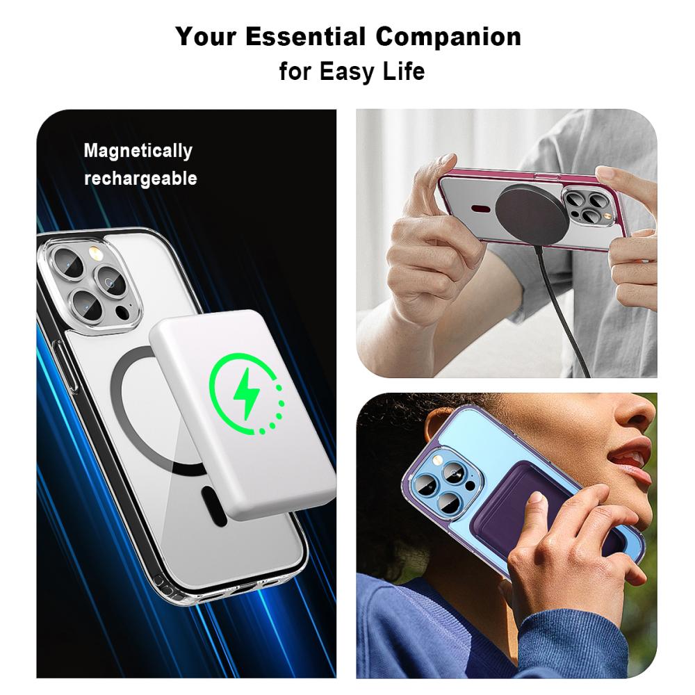 ColorPop iPhone 13 Pro Skal CH MagSafe Transparent/Svart