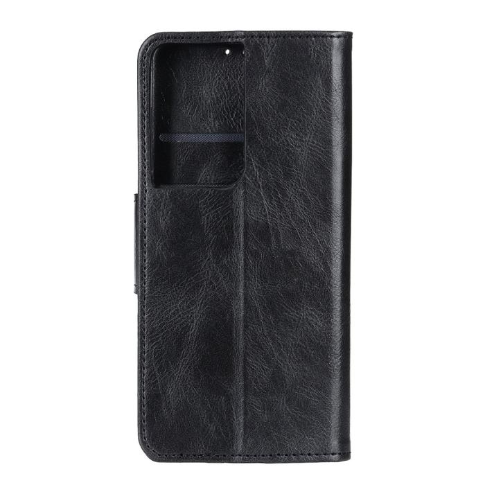 Bild 3, Samsung Galaxy S21 Ultra - Crazy Horse Fodral - Svart