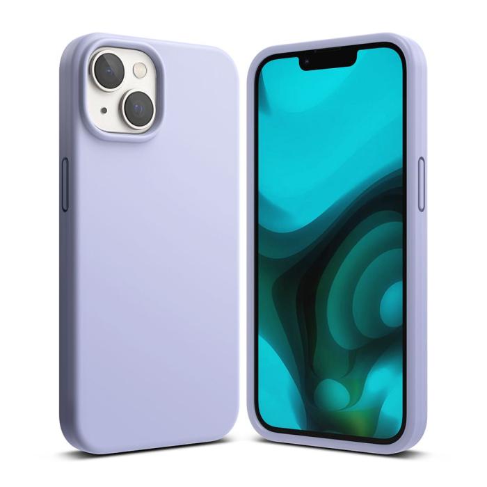 Bild 2, Ringke iPhone 14 Skal Silicone Lavender