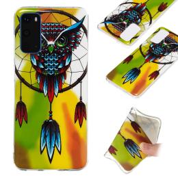 Samsung Galaxy S20 - Glow-in-dark Skal - Uggla Dream Catcher