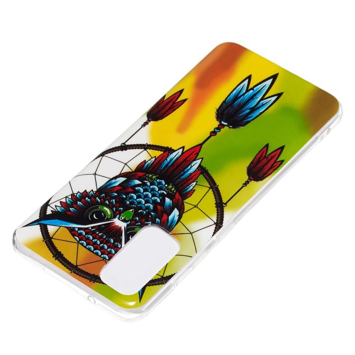 Bild 4, Samsung Galaxy S20 - Glow-in-dark Skal - Uggla Dream Catcher
