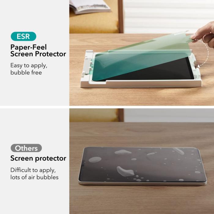 Bild 6, ESR iPad Pro 11/iPad Air 4/5 2-PACK Skärmskydd Paper Feel