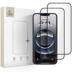 T-P iPhone 17e/16e/14/13/13 Pro 2-PACK Sk&auml;rmskydd H&auml;rdat Glas
