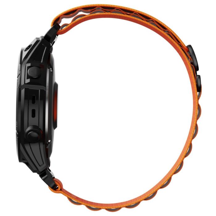 Bild 2, Tech-Protect Garmin Fenix 26 mm Armband Nylon Pro Orange