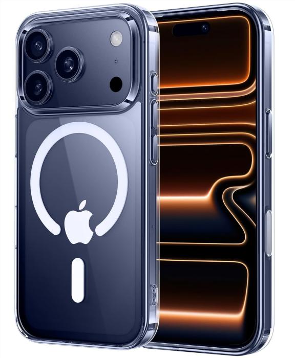 Bild 1, iPhone 17 Pro Transparent MagSafe Skal – Robust & Klar