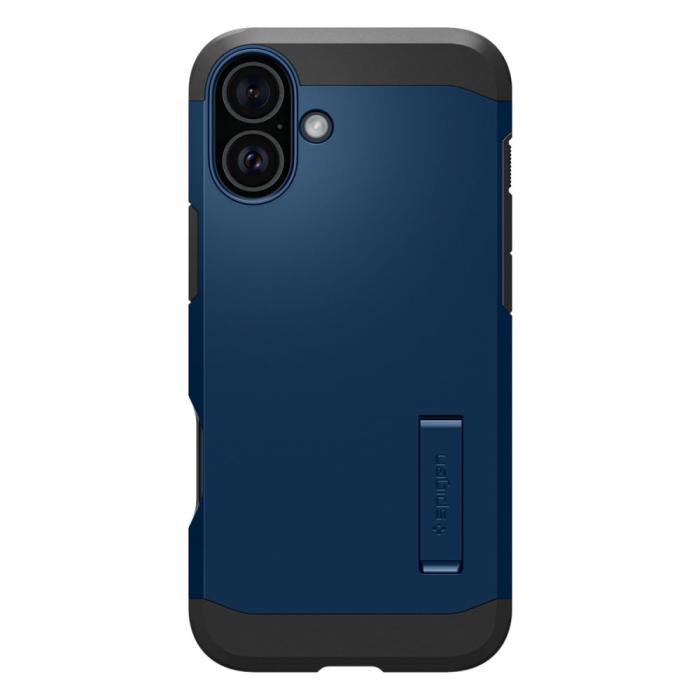 Bild 3, Spigen iPhone 16 Skal MagSafe Mag Tough Armor Navy Blue