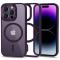 Tech-Protect iPhone 14 Pro Max Skal MagSafe MagMat Lila/Transparent