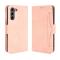 Samsung Galaxy S21 FE Fodral Med Avtagbart Kortfodral Ljus Rosa