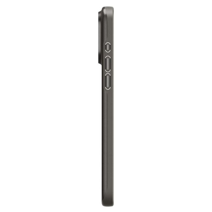 Bild 5, Spigen iPhone 15 Pro Skal Thin Fit Gunmetal