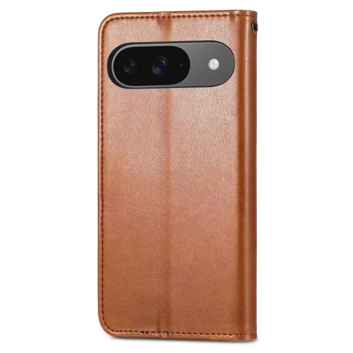 Bild 6, Google Pixel 11 / 11 Pro Fodral PU Läder Med Rem