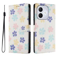 Honor 400 Lite Fodral Med Tryck F&auml;rgglada Blommor
