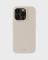 holdit iPhone 16 Pro Max Mobilskal Silikon Ljus Beige