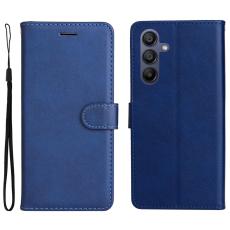 Samsung Galaxy A16 Fodral L&auml;der Bl&aring;