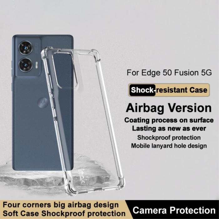 Bild 2, IMAK Motorola Edge 50 Fusion 5G TPU Skal Transparent