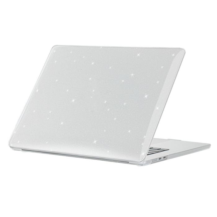 Bild 1, ENKAY MacBook Air 15 2023 Skal Shockproof Transparent Glitter