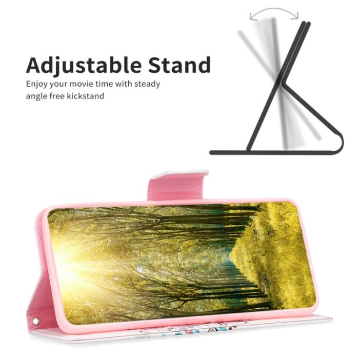 Bild 5, Motorola Moto G13 / G23 / G53 5G Fodral Med Tryck Träd