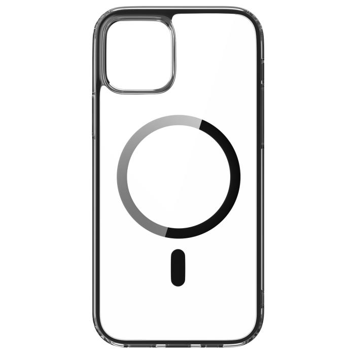 Bild 3, ColorPop iPhone 12/12 Pro Skal CH MagSafe Transparent/Svart