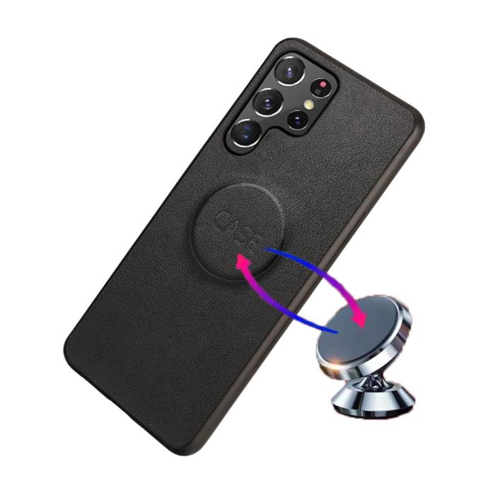 Bild 5, Samsung Galaxy S23 Ultra 2in1 Magnet Fodral Svart