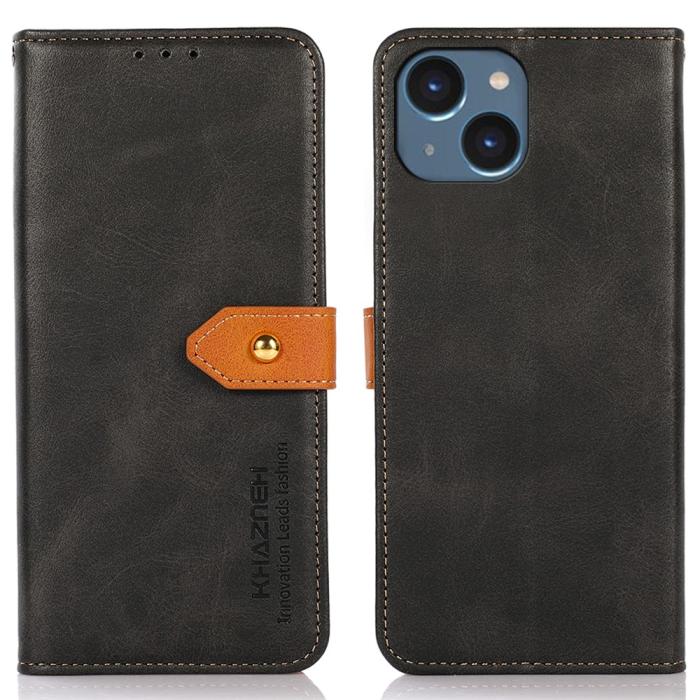 Bild 1, KHAZNEH iPhone 15 Fodral Dual-Color Svart